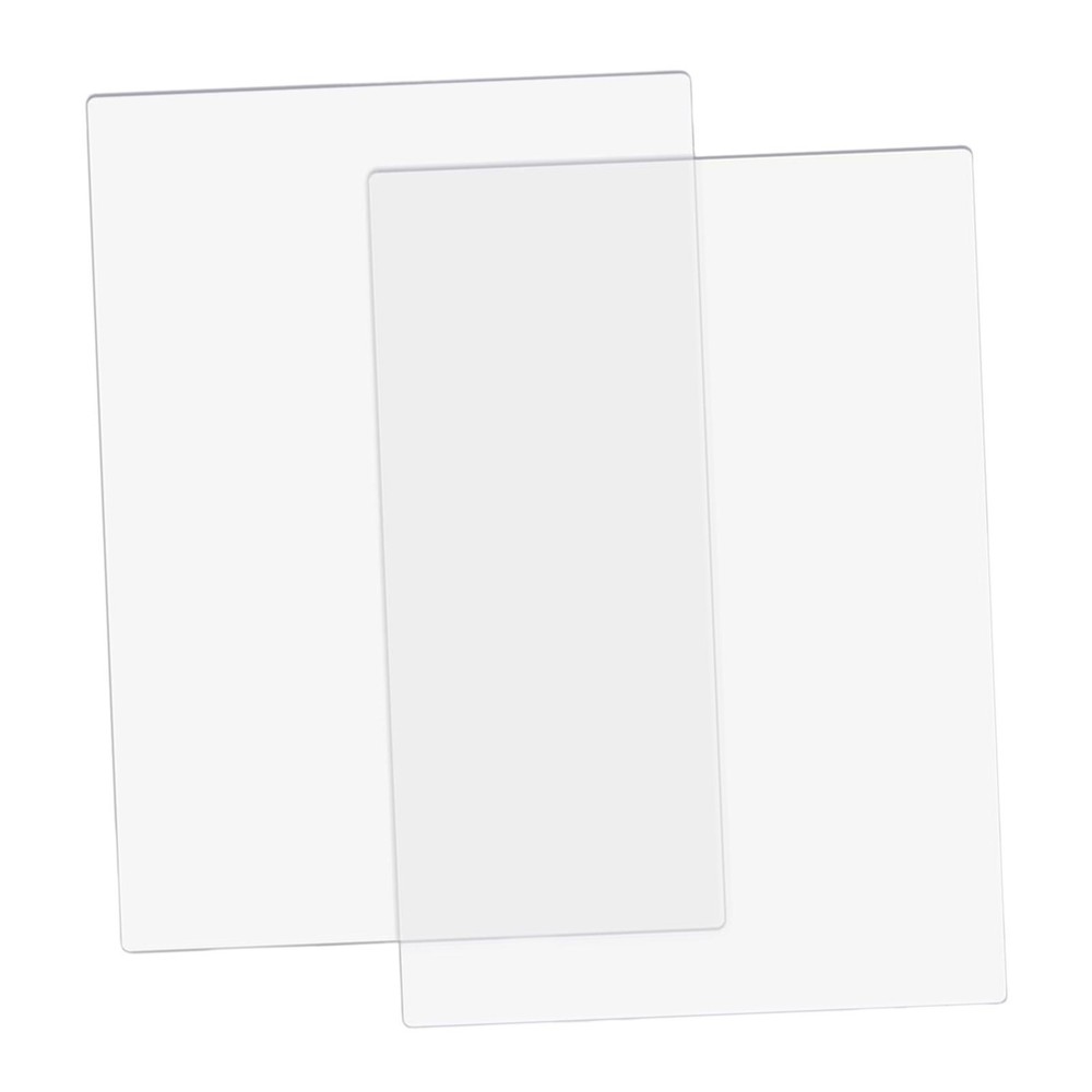 2 Pieces Clear Pads Cut Mat for Die Cut Embossing Craft Projects