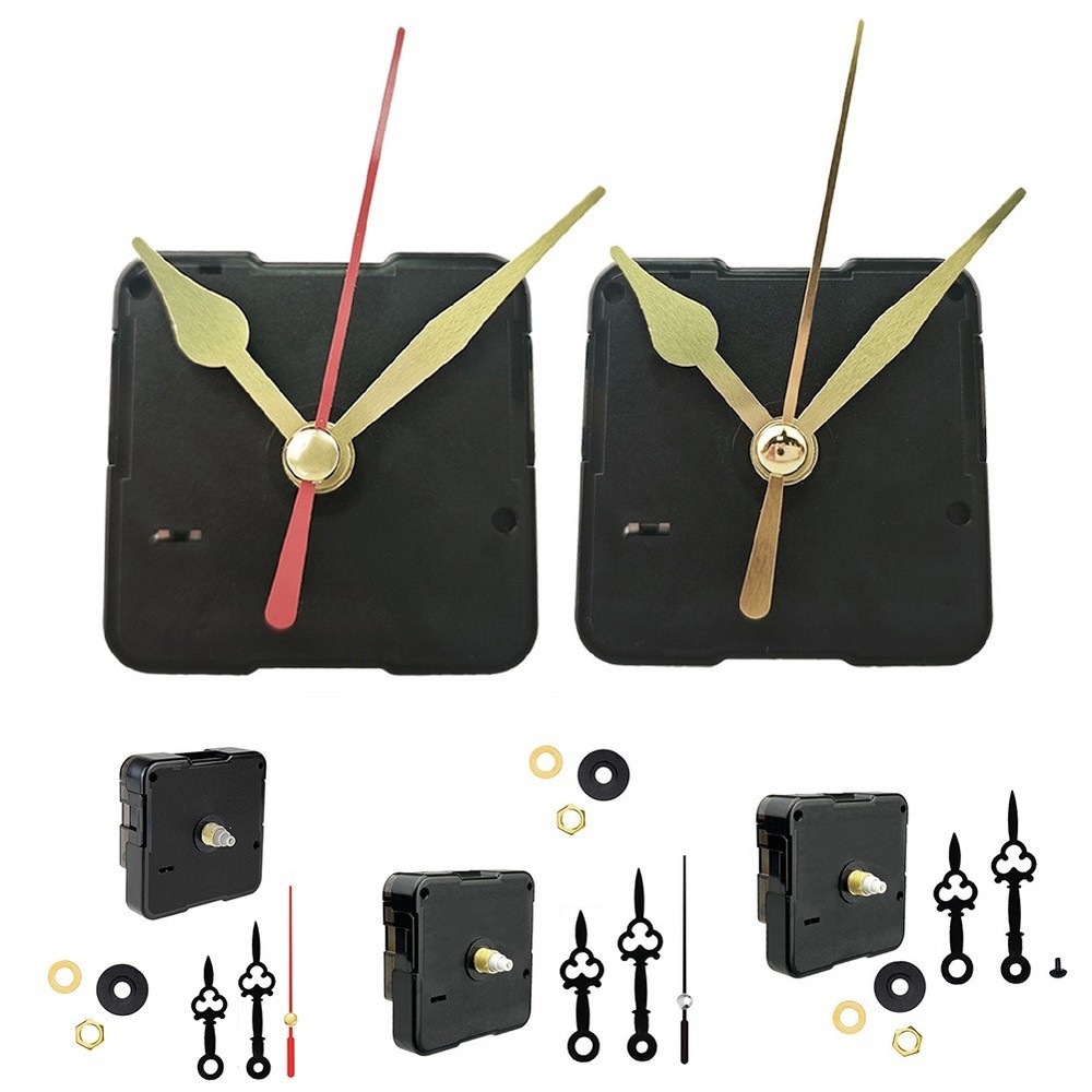 DIY Silent Clock Movement with Accurate Pointer for Home Repair and Decor