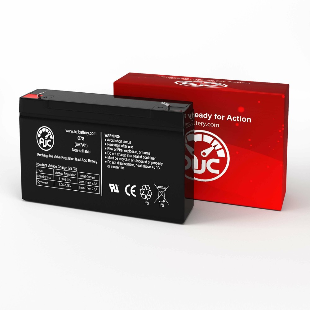 MK ES7-6 6V 7Ah UPS Replacement Battery
