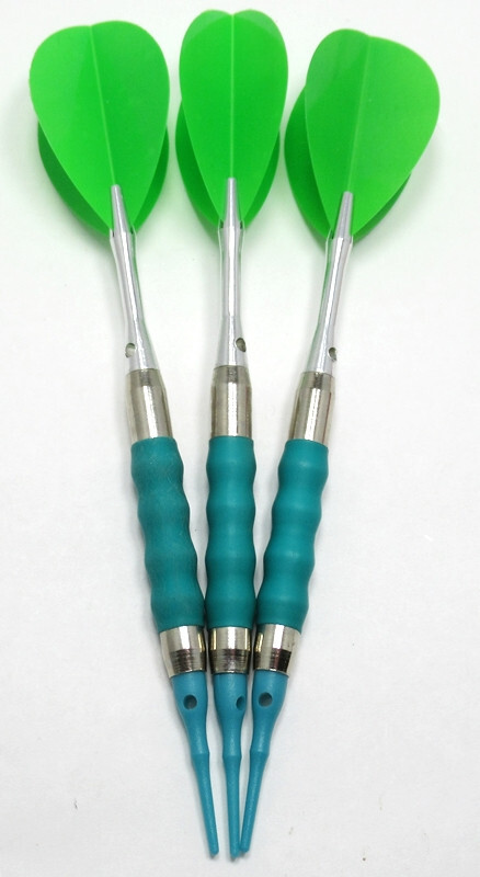 3 sets Soft Tip Darts - 18g, 16g + Sure Grip - Incl Extras + Tracking