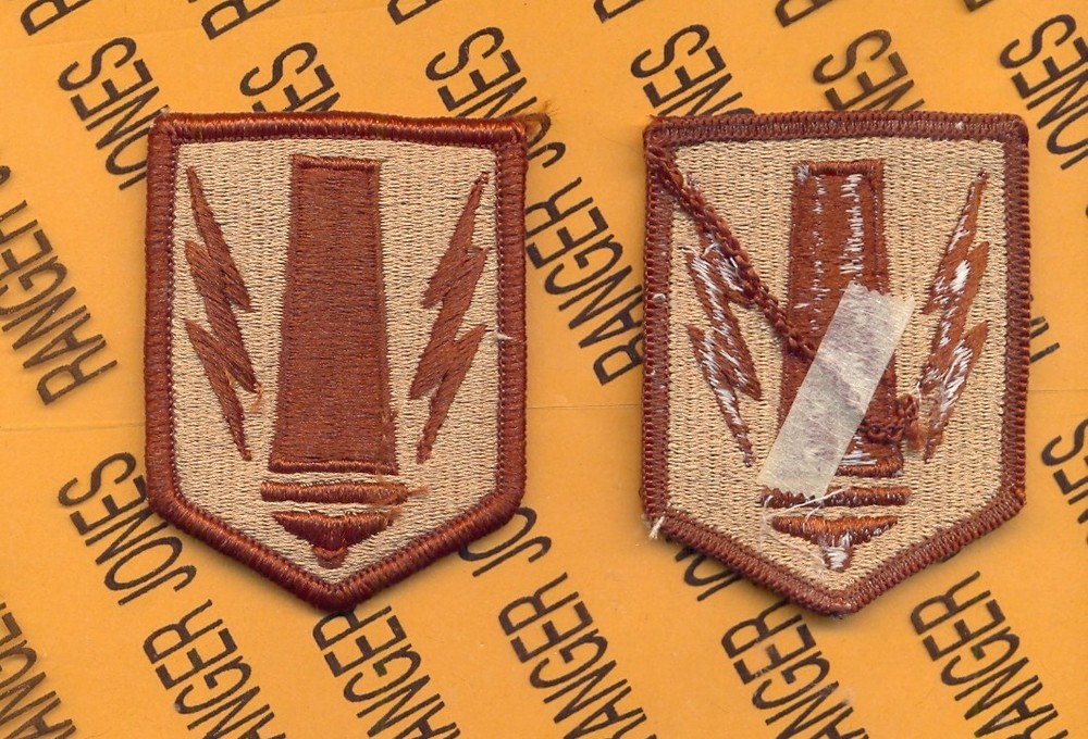 41st Artillery Brigade Desert DCU 2.5" uniform patch c/e