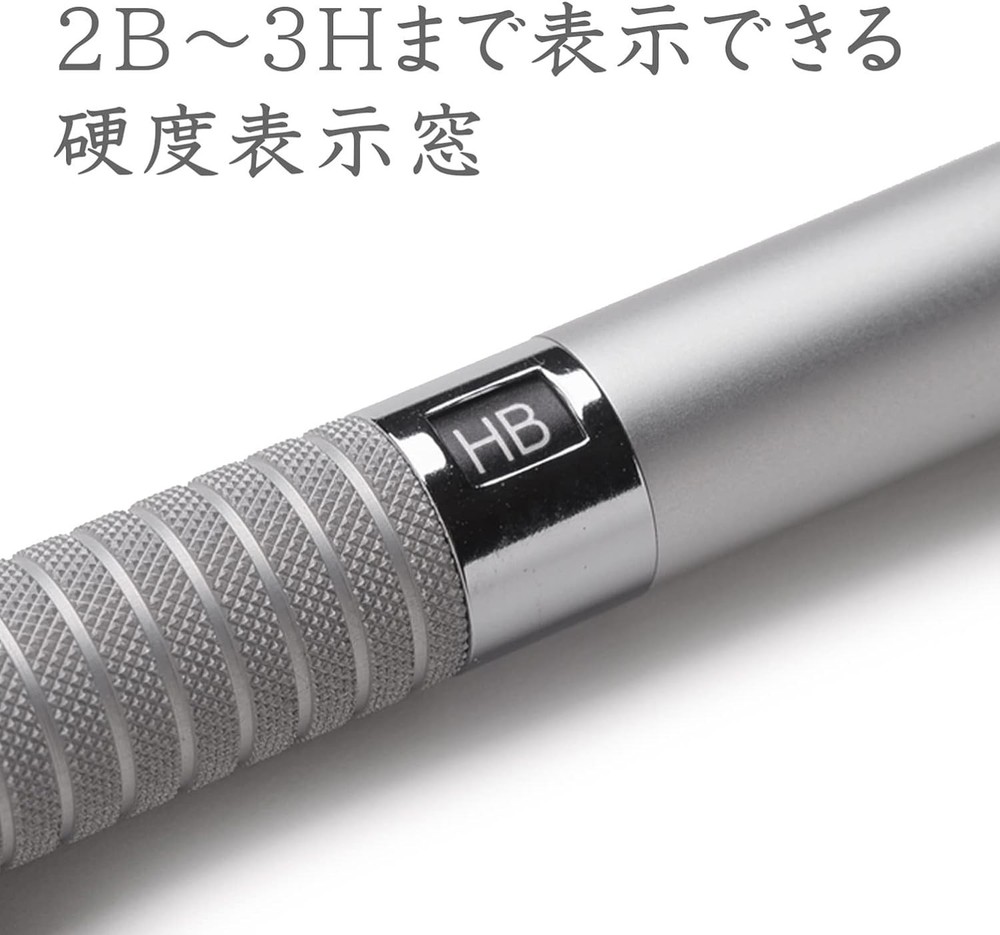 Precision 0.5mm Silver Mechanical Draft Pencil - Ideal for Writing & Sketching