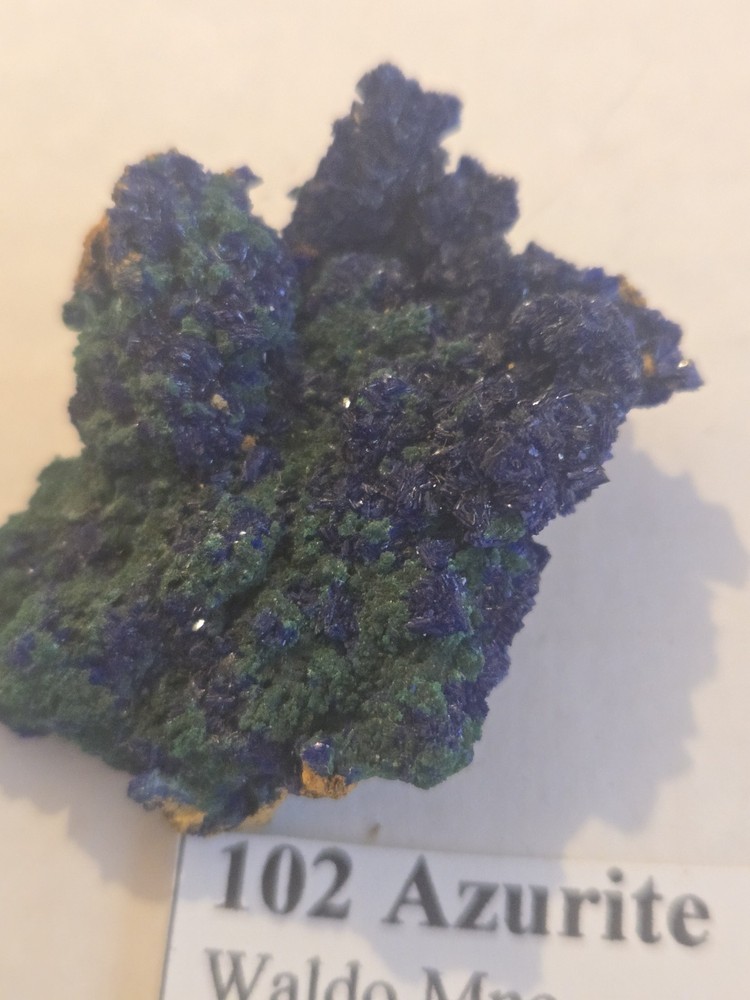 Beautiful Azurite Malachite specimen