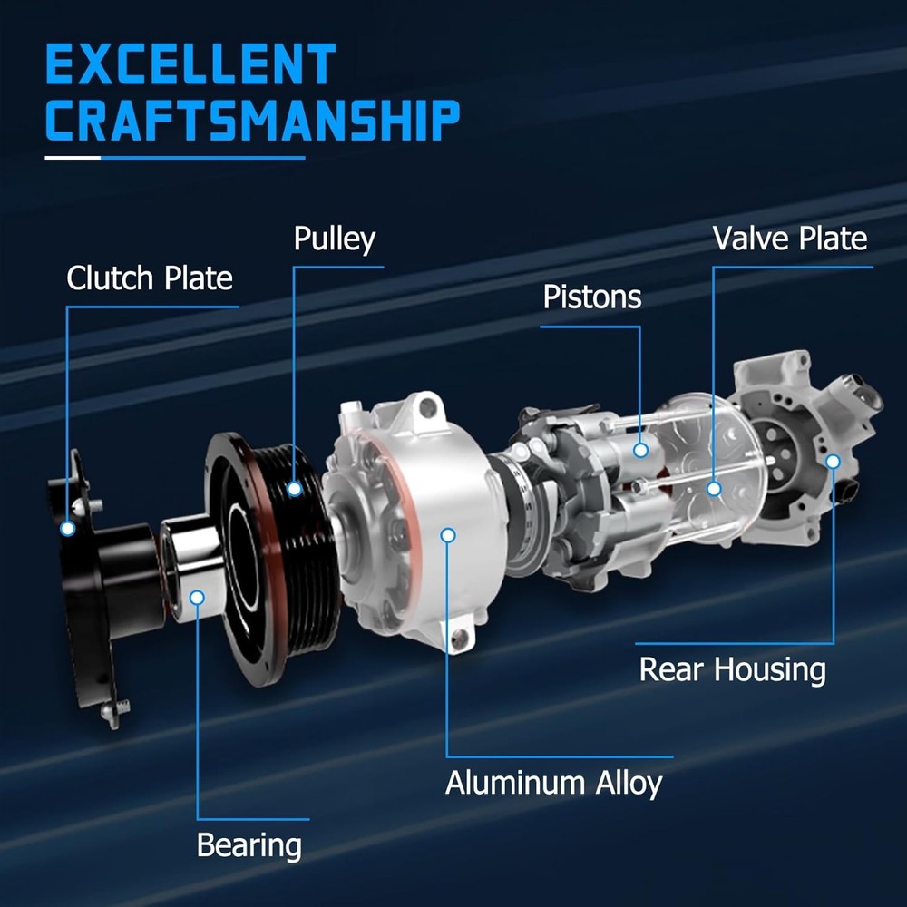 27000C AC Compressor Clutch Toyota Corolla Matrix