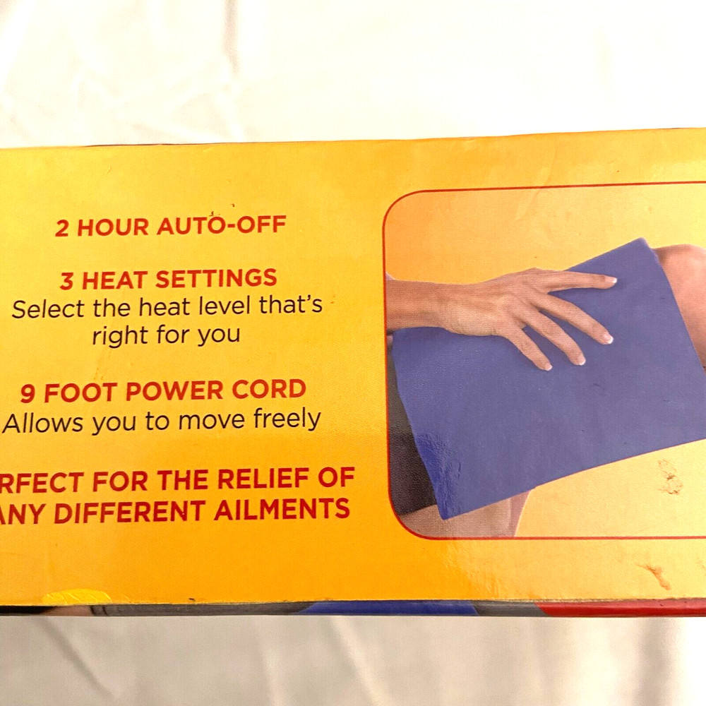 Sunbeam Heating Pad Featuring Ultraheat Technology