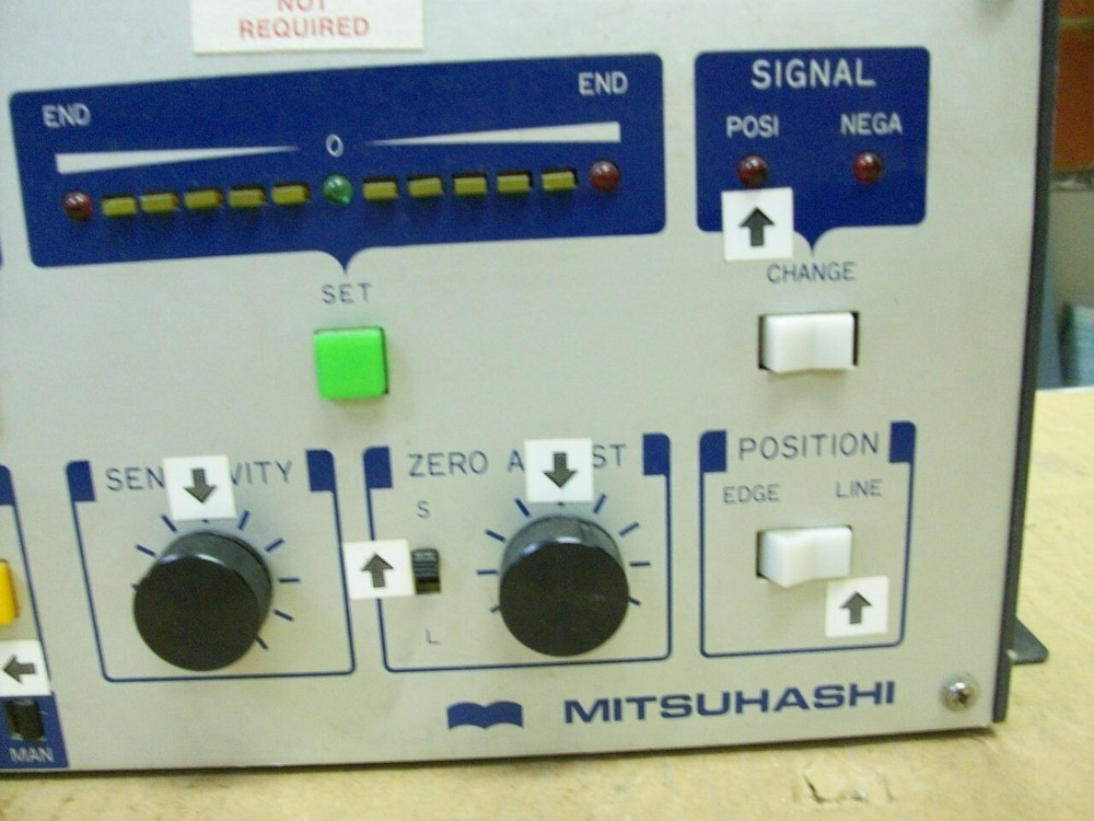 MITSUHASHI LPC MODEL PW-900TC CONTROL PANEL