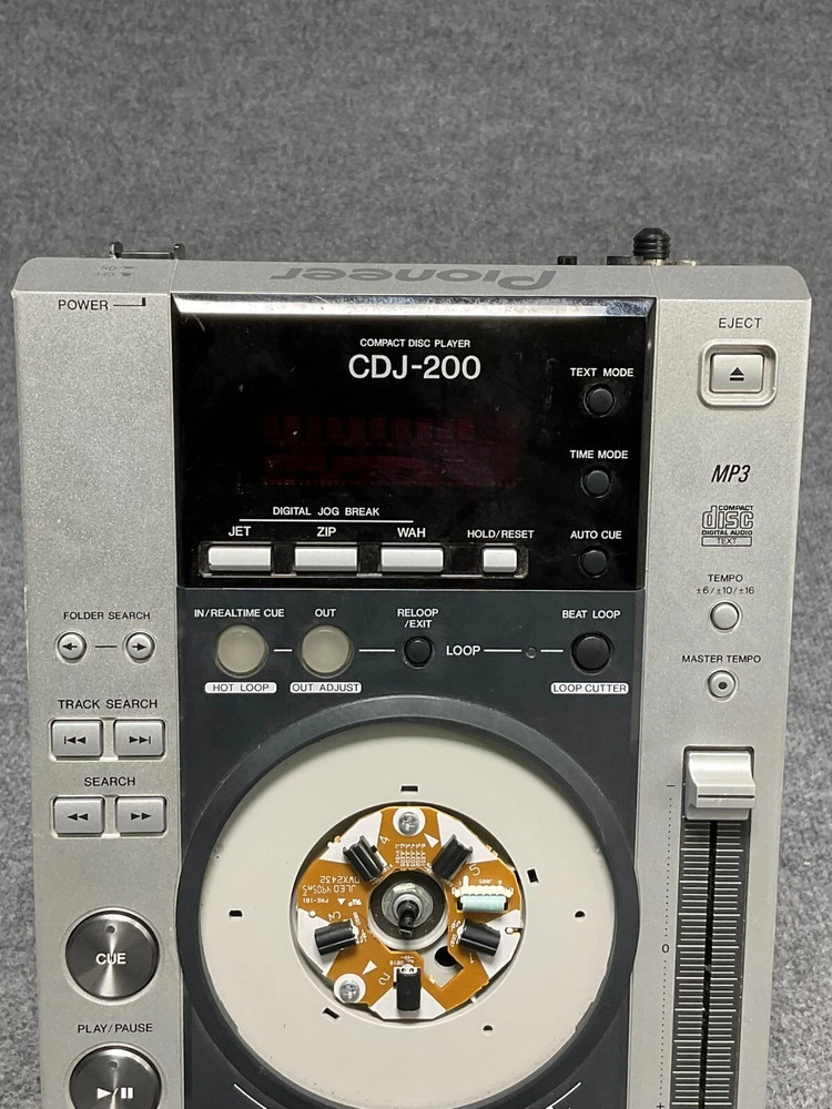 Pioneer CDJ-200 DJ Turntable Player Controller Mix Loop CD MP3 - Parts