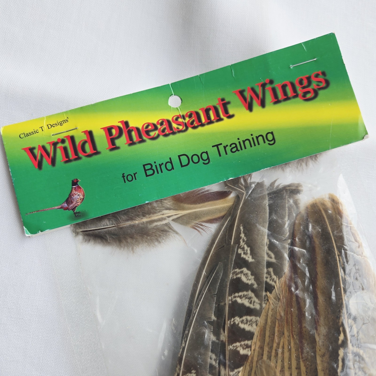 Wild Pheasant Wings Bird Dog Training Hunting Decor