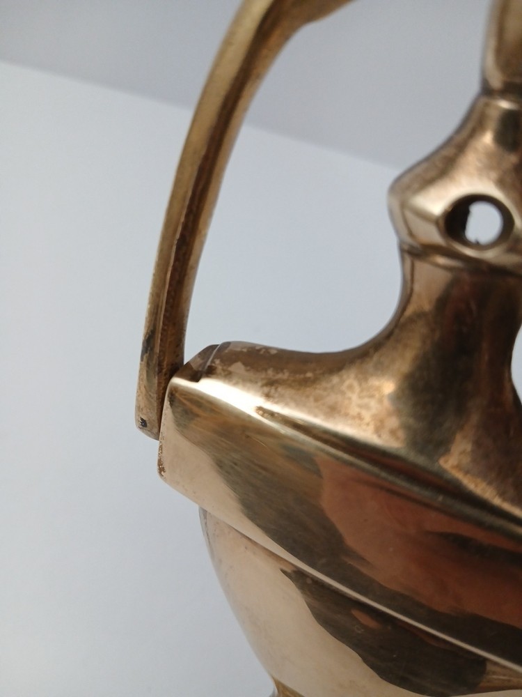 Vintage Solid Heavy Brass 7” Door Knocker Classic Simple Design