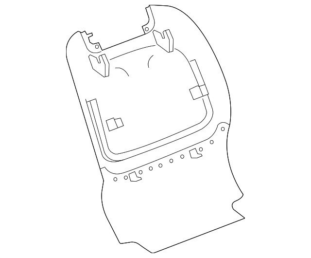 Genuine GM Seat Back Panel 20777718