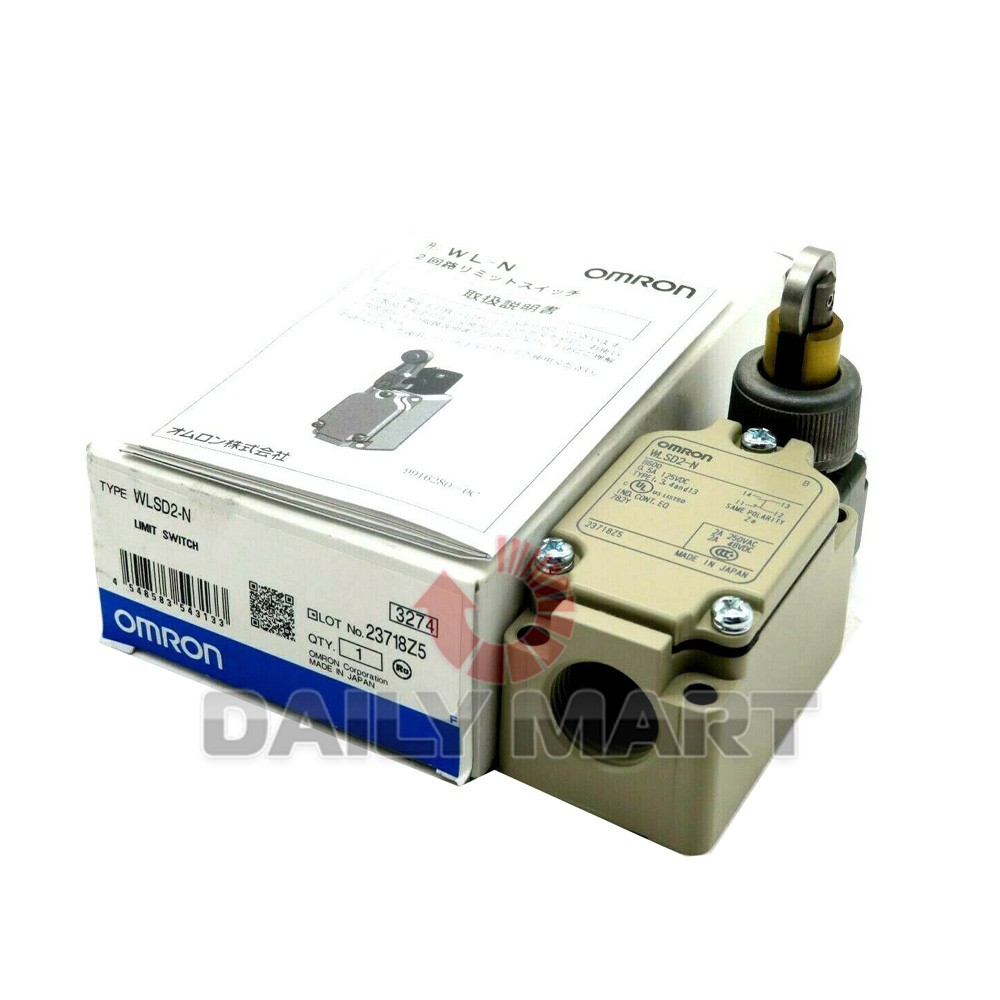 New In Box OMRON WLSD2-N Limit Switch