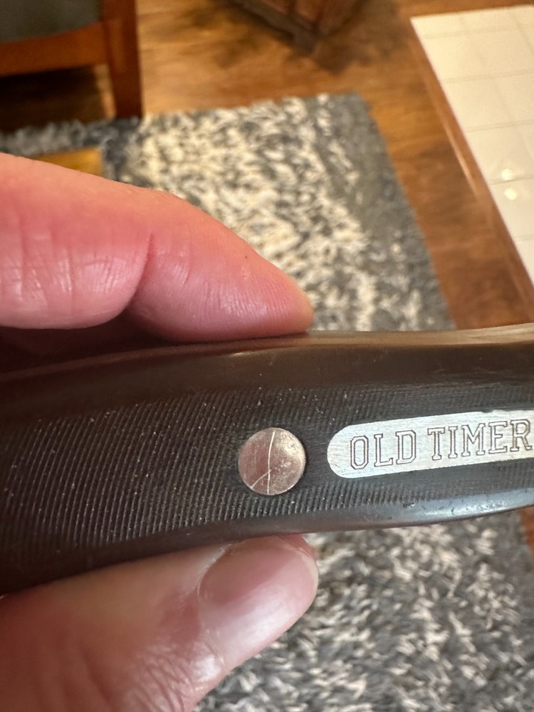 Vintage Schrade Old Timer 150T fixed blade knife see/read description