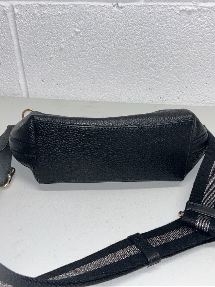 Coach Dempsey Shoulder Bag Black Leather Patch (C2829)