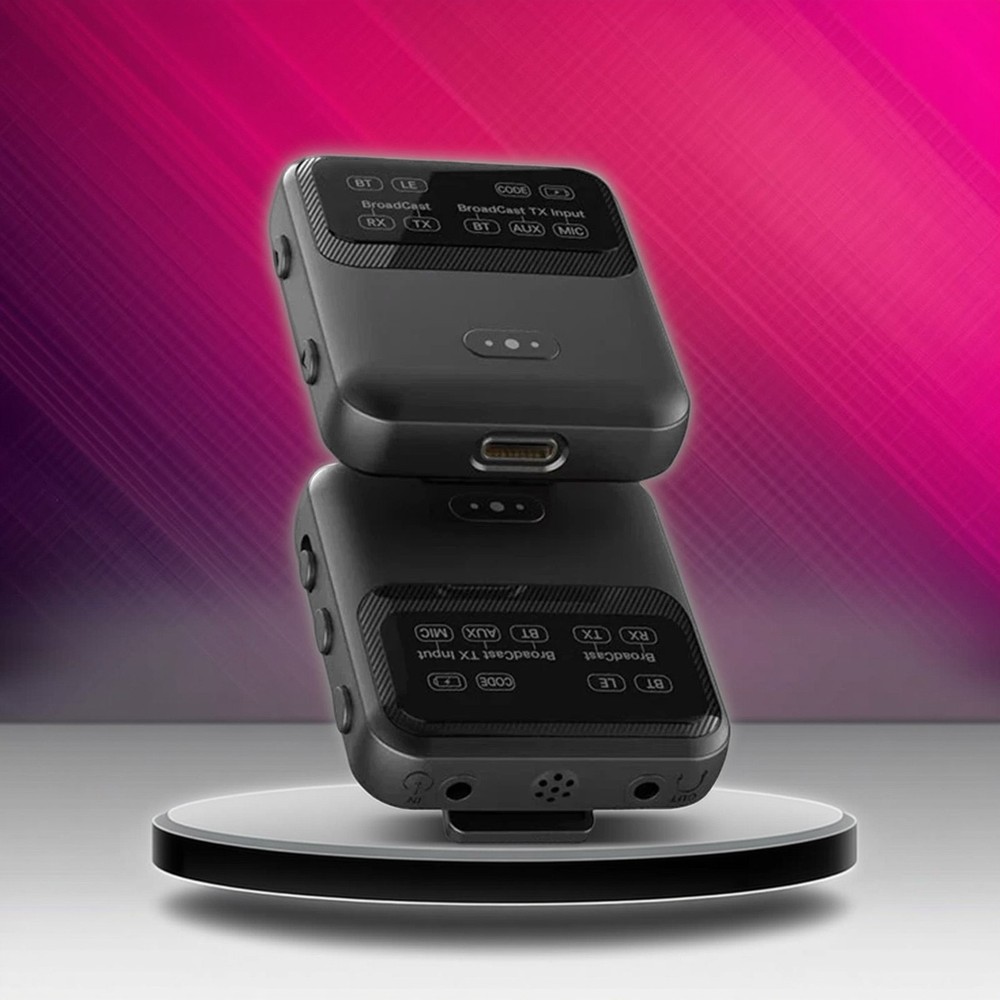 BT 5.4 Audio Receiver/Transmitter -LL//AD LC3 Auracast LE Audio Adapter