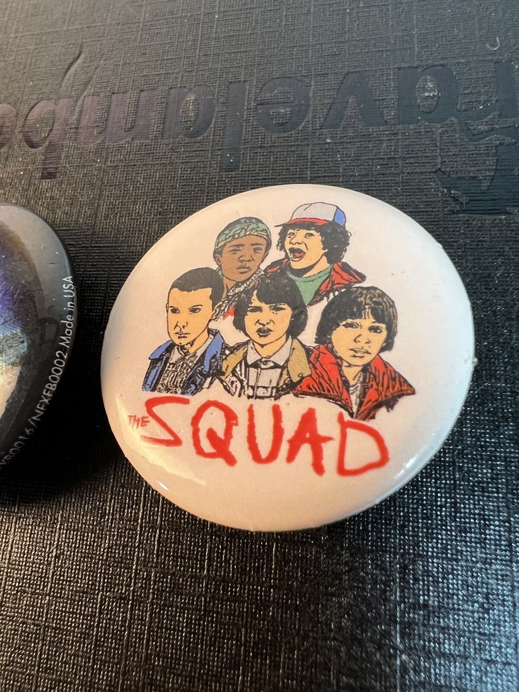 Loungefly Set of 2 Stranger Things Pin Back