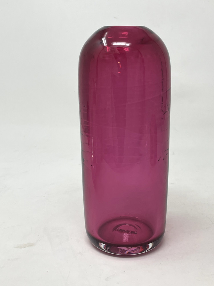 Vintage 2003 Michael Ruh London Studio Signed Vase
