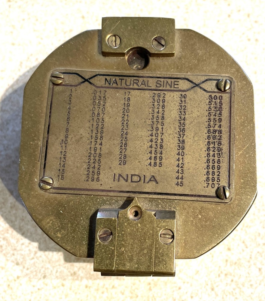 Brass Nautical Compass, fully functional