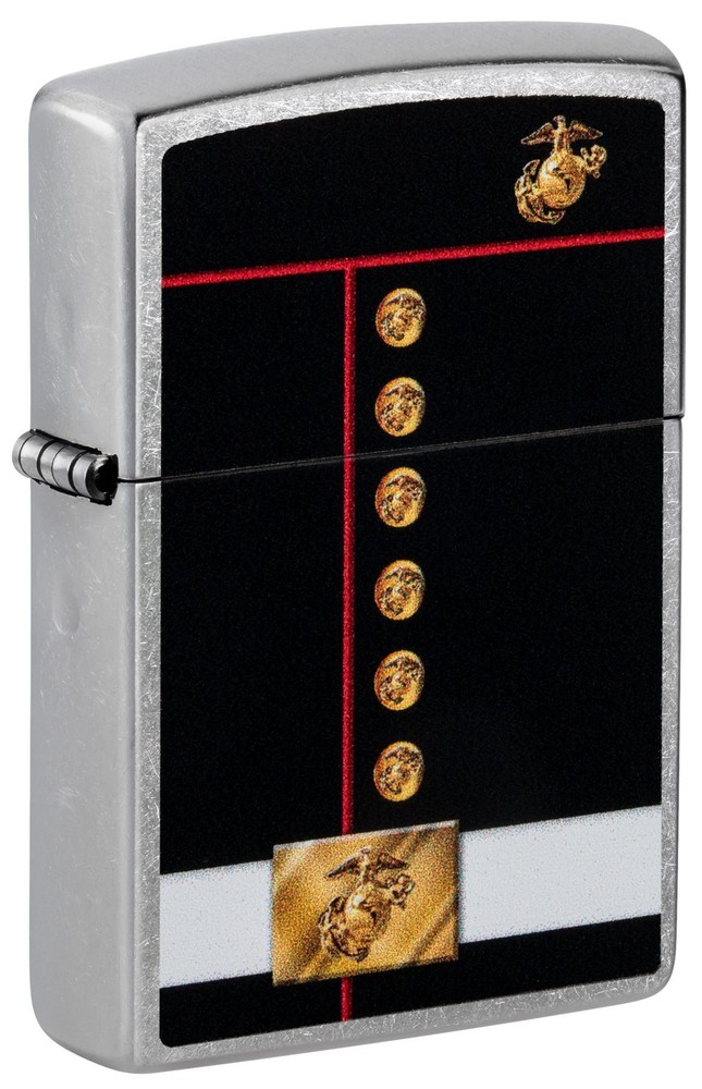 Zippo Lighter - Personalized Custom Message Engrave 207 Usmc 48550