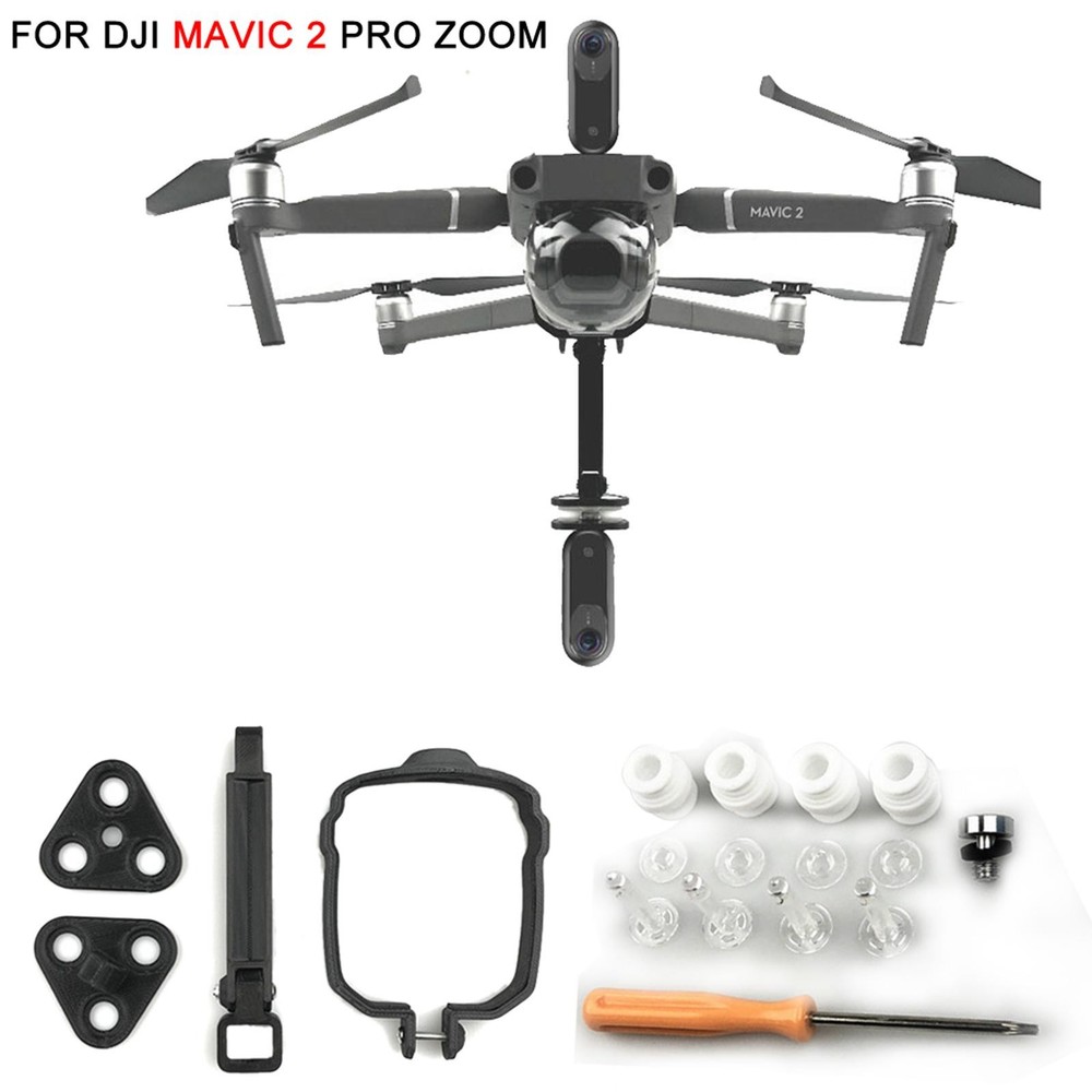 ABS 360° Adjustable Camera Holder Mount Bracket For DJI Mavic 2 Pro Zoom Drone