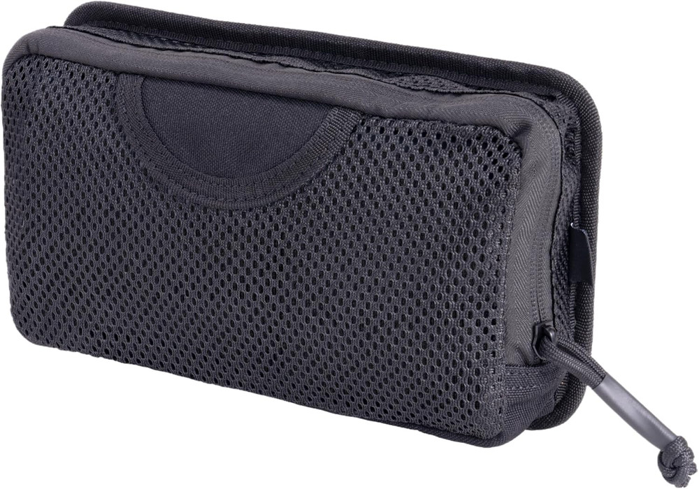 Tactical Mesh Pouch with Zipper, Modular Backpack Organizer Insert Panel Organiz