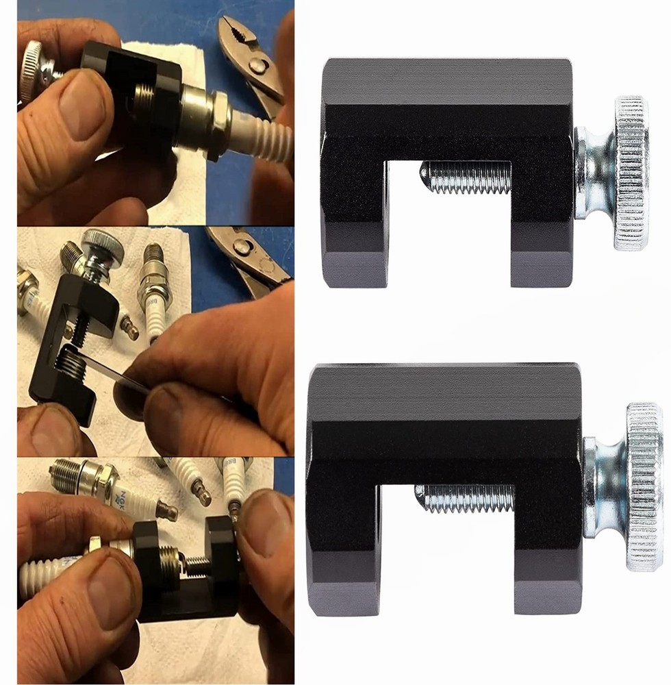 12mm & 14mm Engine Spark Plug Caliper Universal Spark Plug Gap Tool Gapper Kit