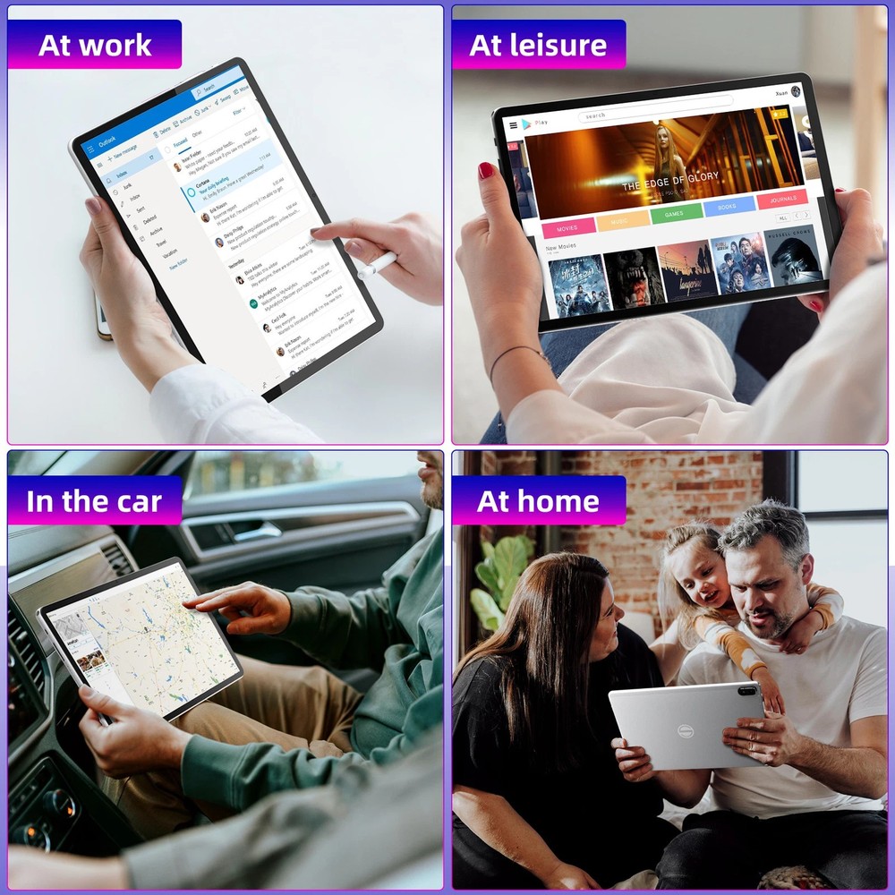 SGIN 10.1 Inch Tablet 2GB RAM 32GB ROM Android Tablet Quad-Core IPS Screen