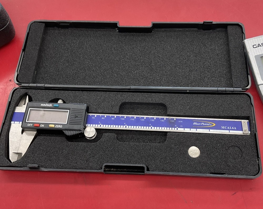 Electronic Digital Display Caliper MCAL6A Blue-Point