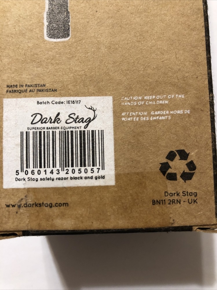 Dark Stag Traditional Safety Razor