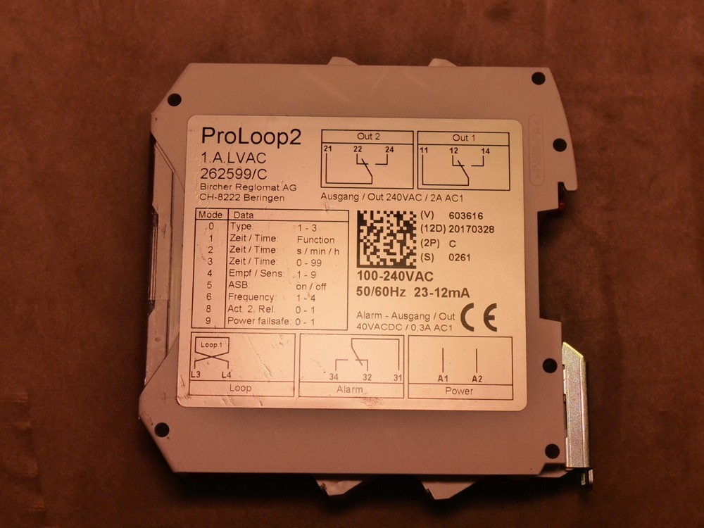 Bircher ProLoop2 1.A.LVAC 262599/C Loop Detector