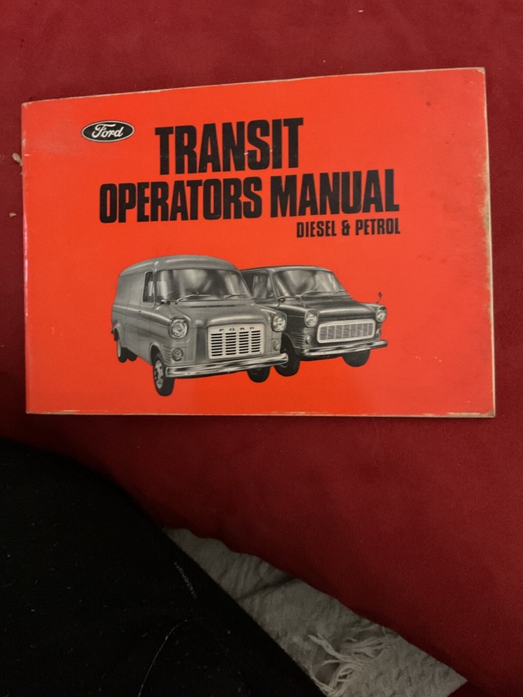 Ford Transit operators manual diesel and petrol