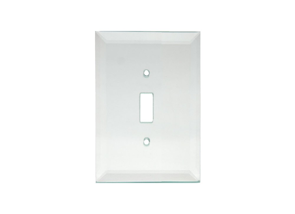 FHC MP3C Clear Single Toggle Switch Glass Mirror Plate