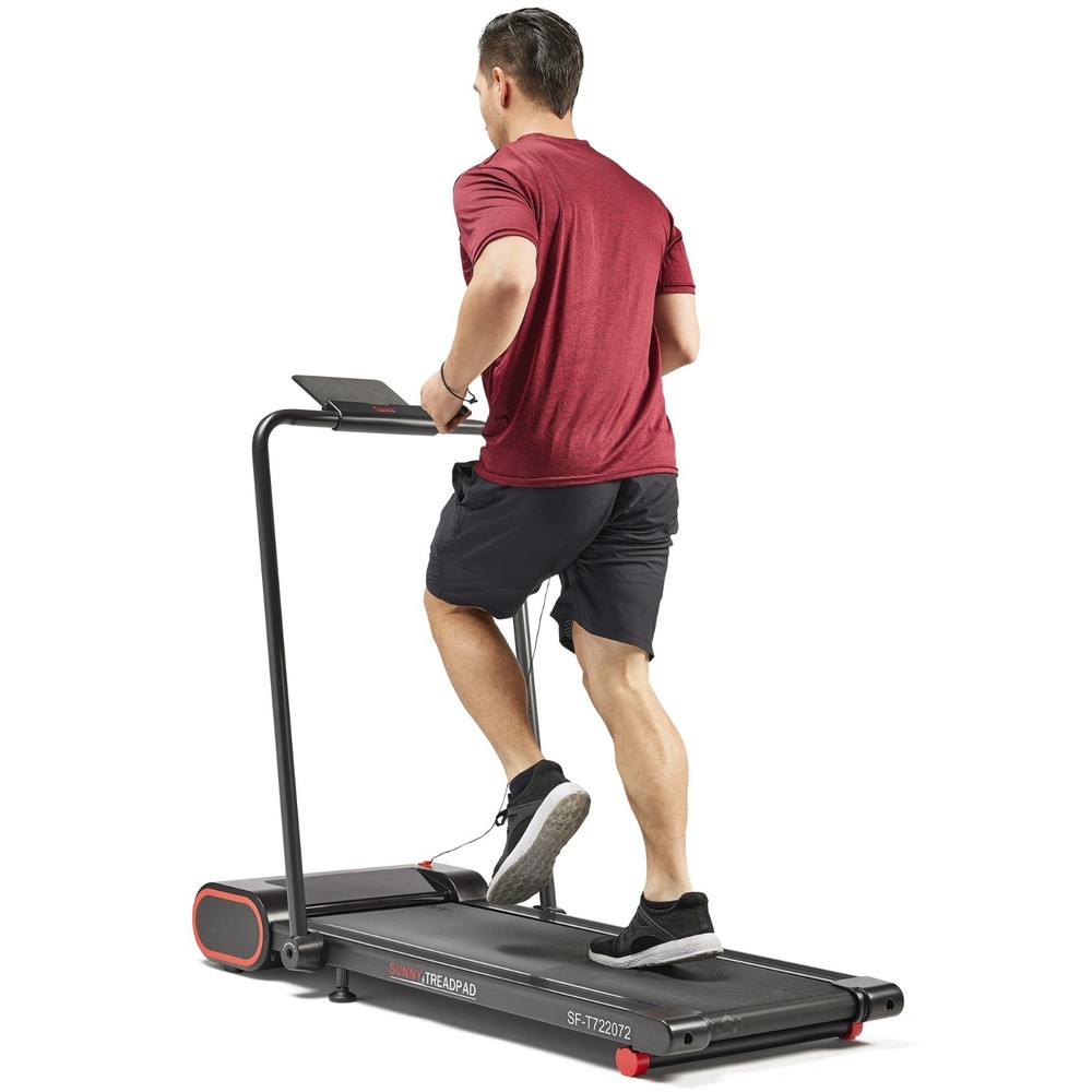 Compact Foldable Dual Mode Smart Walking Pad Treadmill with Remote and Safe Key
