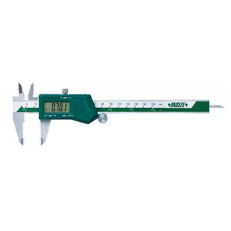 Insize 1193-200 Digital Caliper, Ss, 0-8"/0-200Mm Range