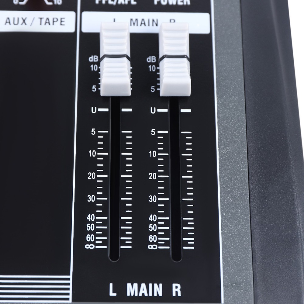 12 Channel Audio Mixer Bluetooth USB DJ Sound Mixing Console Amplifier Studio