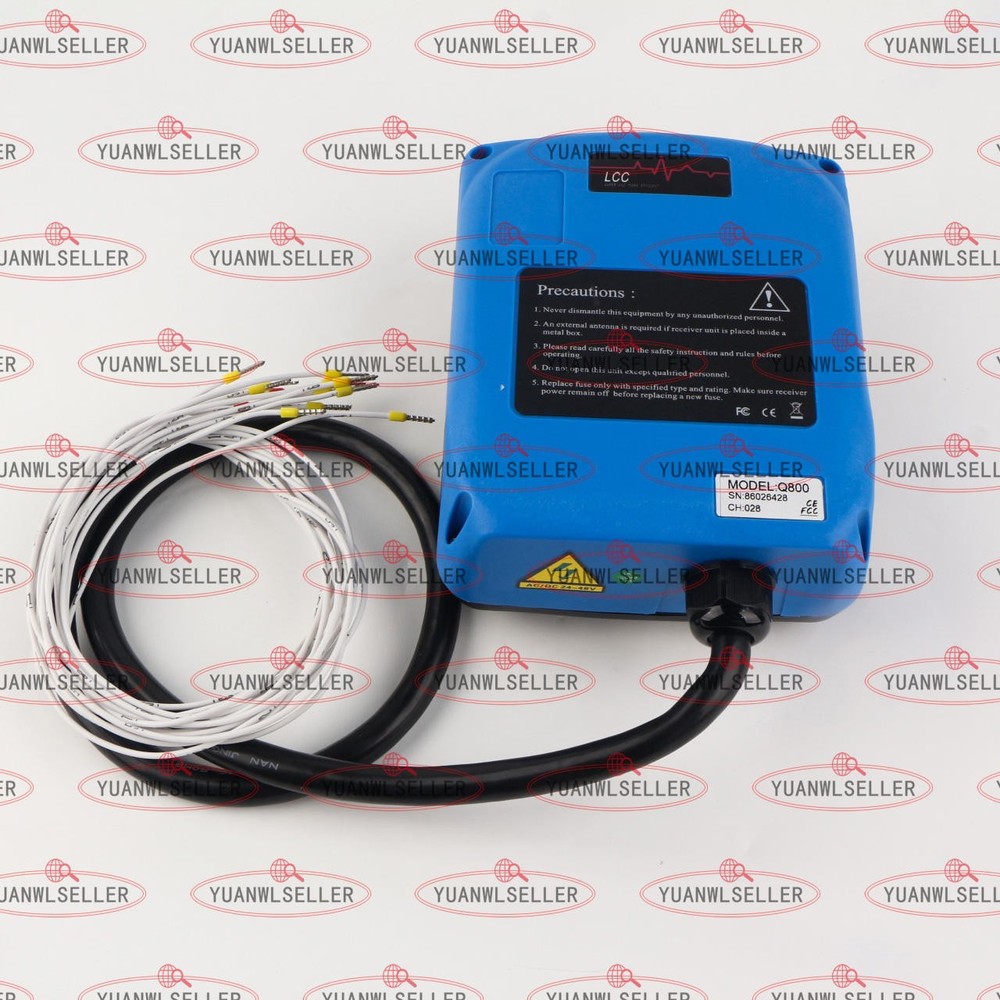 8Button Single Speed Hoist Crane Industrial Wireless Remote Control Single Q800