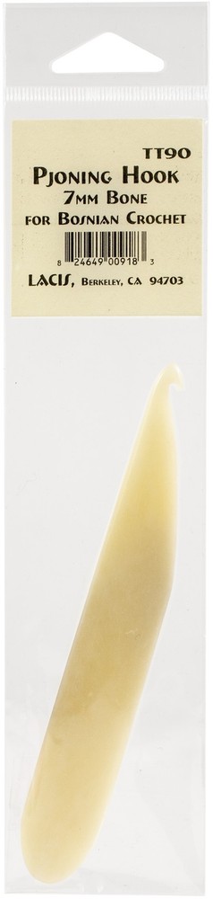 Lacis Bosnian Bone Crochet Hook-7mm