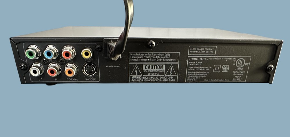 Memorex MVD2016BLKTC DVD/CD Player - Tested