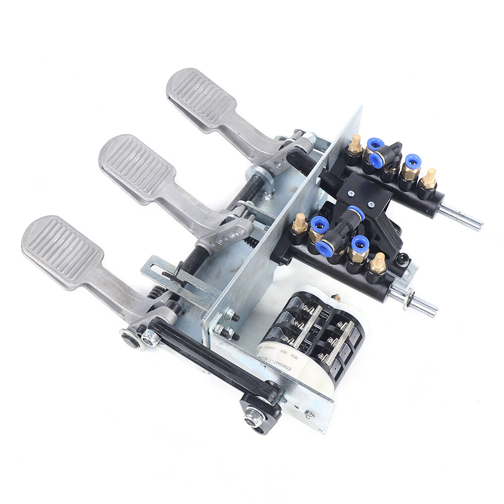 Chassis Accessories Frame 3 Pedal Control Valve Tire Changer Pneumatic Assembly