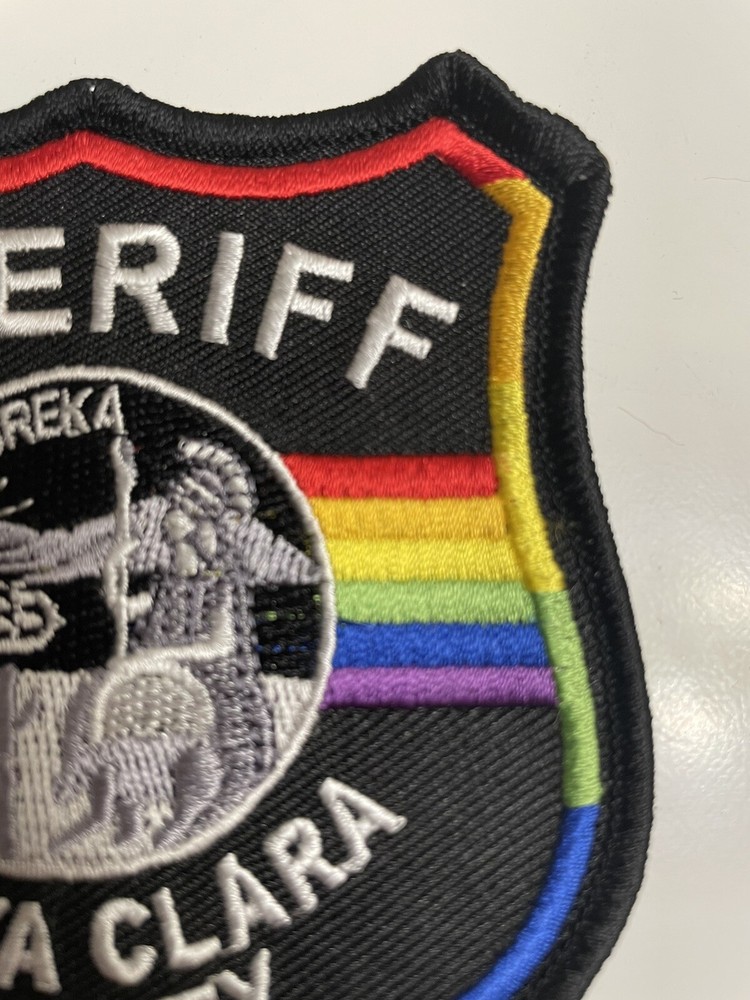 Santa Clara County Sheriff LGBT Rainbow Patch
