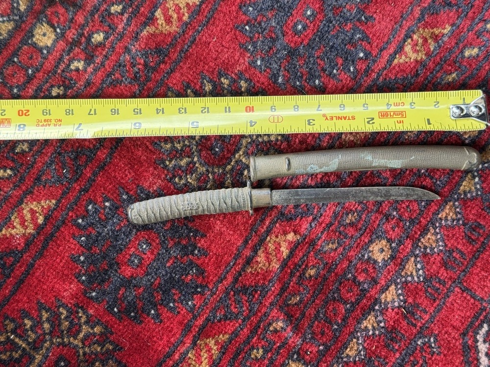 Japanese Samurai Bronze Table Statue (pre WW2) REVISED