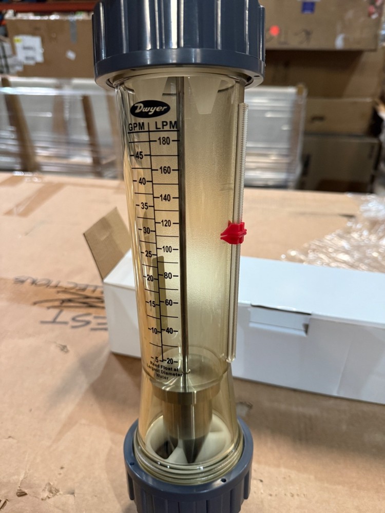 DWYER INSTRUMENTS Polycarbonate Flowmeter LFMF-16-I2