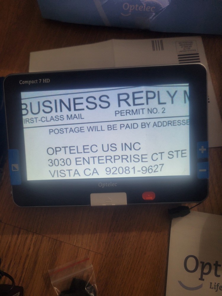 Optelec Compact 7 HD Magnifier reader