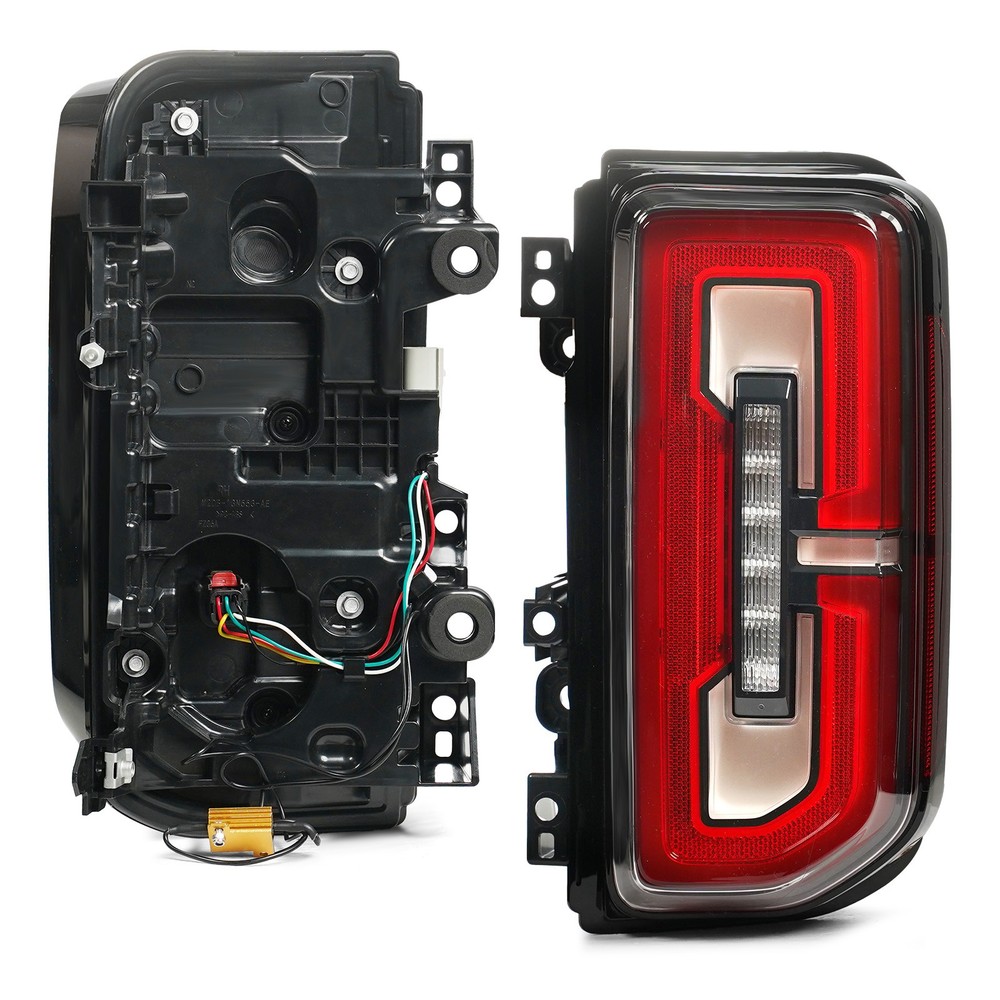 Halogen Upgrade LED Tail Lights For 2021-2026 Ford Bronco Base Left+Right Pair