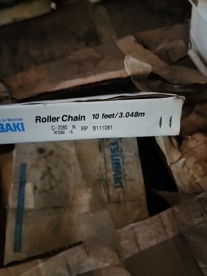 Tsubaki C2080 Roller Chain 10ft