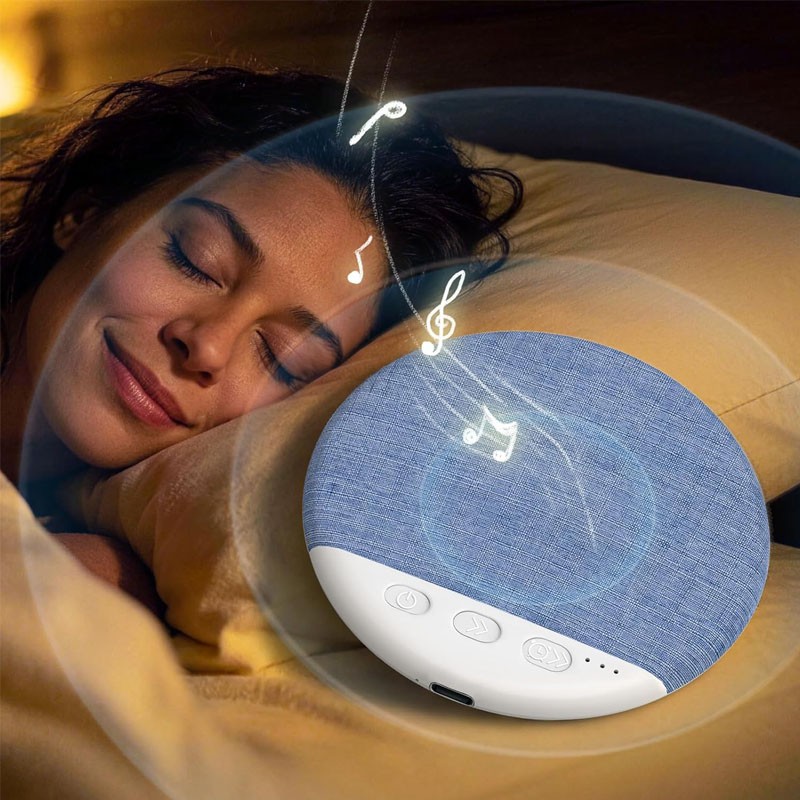 Under Pillow Speaker For Sleeping Bone Conduction Speaker With White Noise Timer