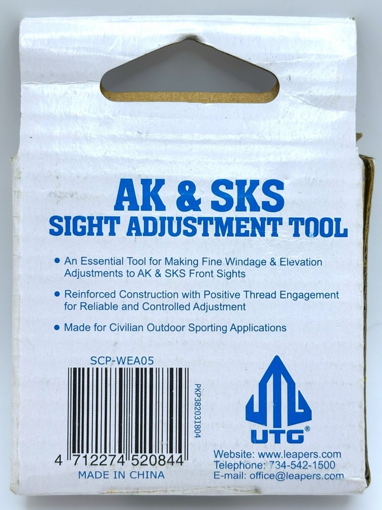 New in Box - UTG Windage / Elevation - AK/SKS - SITE ADJUSTMENT TOOL
