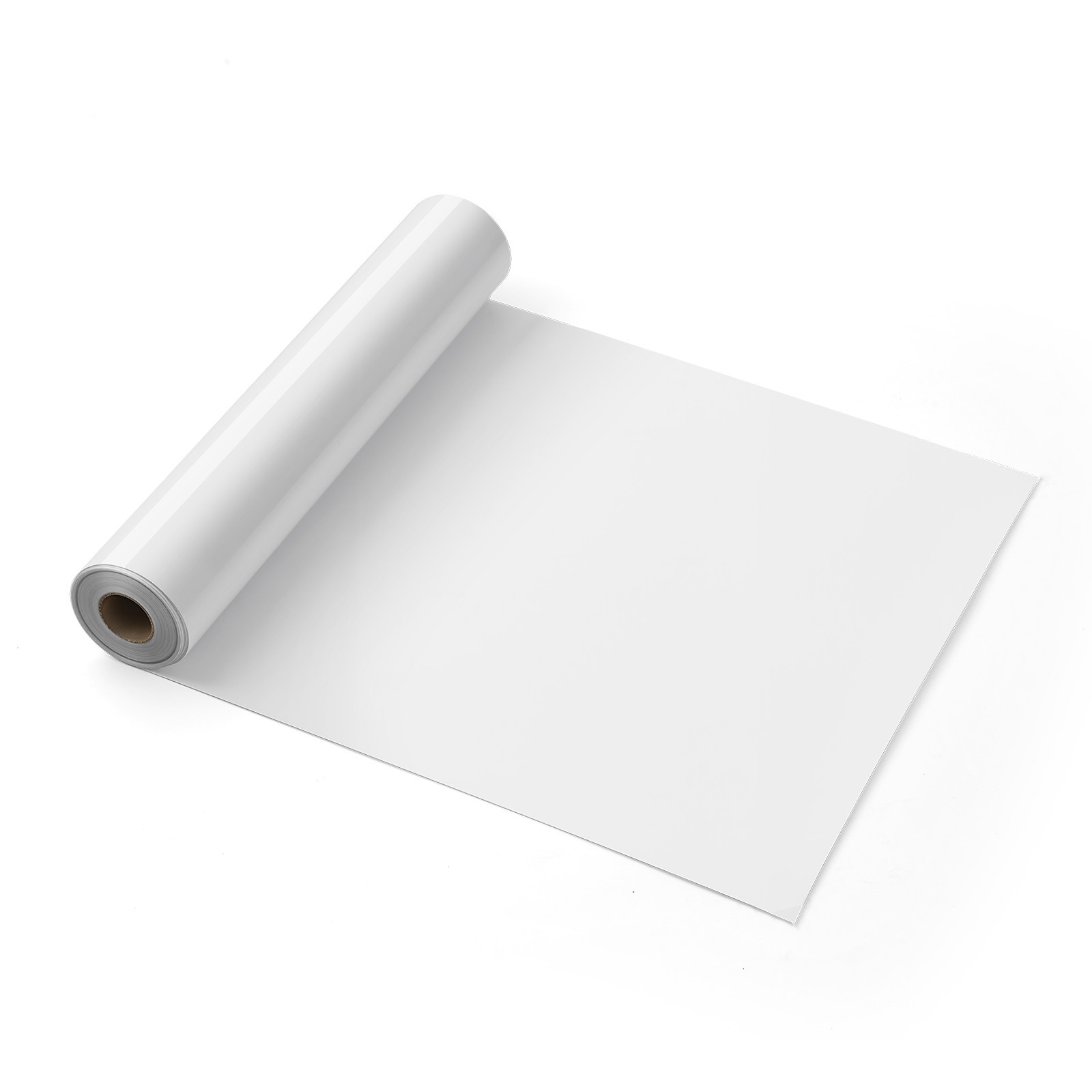 VEVOR Heat Transfer Vinyl HTV Iron on Vinyl Roll 12 in x 25 ft Glossy White