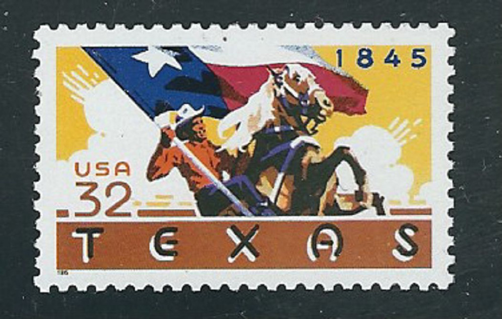 Scott # 2968...32 Cent...Texas...2 Stamps