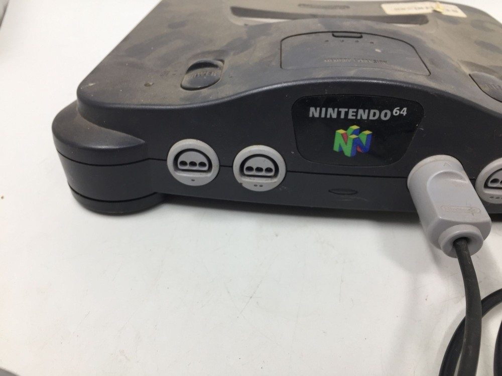 Nintendo 64 Control Deck System with RFU Adapter (Model P-067) and remote