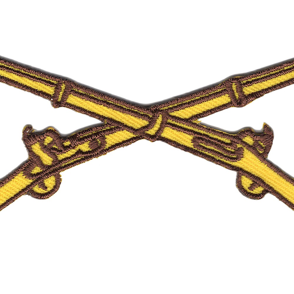 Army Infantry Crossed Rifles Patch